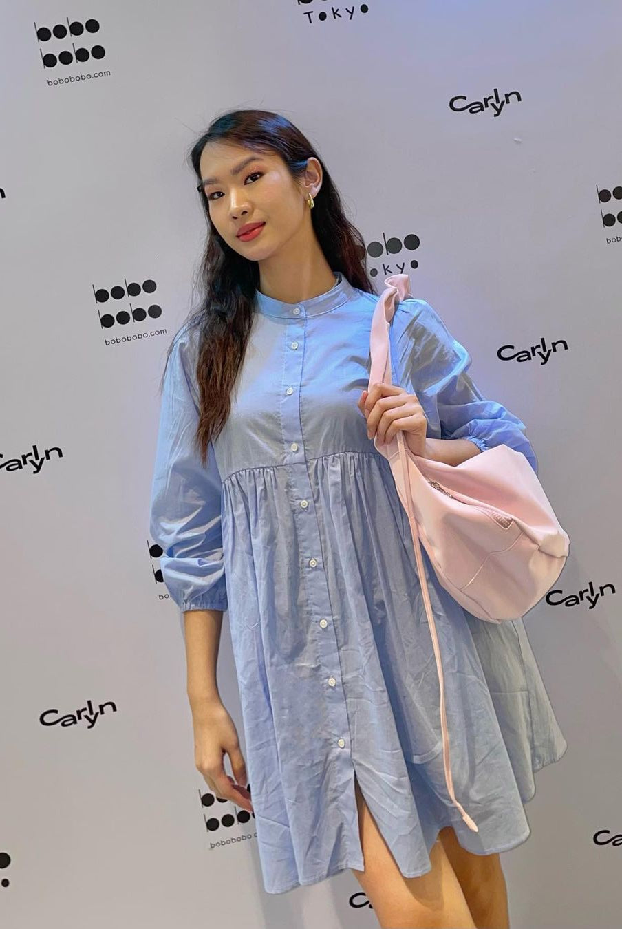 Gabriella Cecilia mengenakan  Rakuhoku Volume Tunic Gabriella Cecilia mengenakan  Rakuhoku Volume Tunic