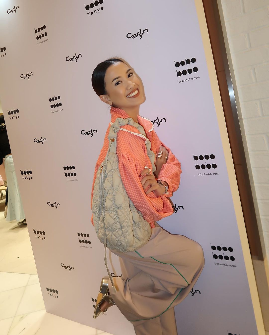 Nadysha Alana mengenakan Lorrain Sideline Pants