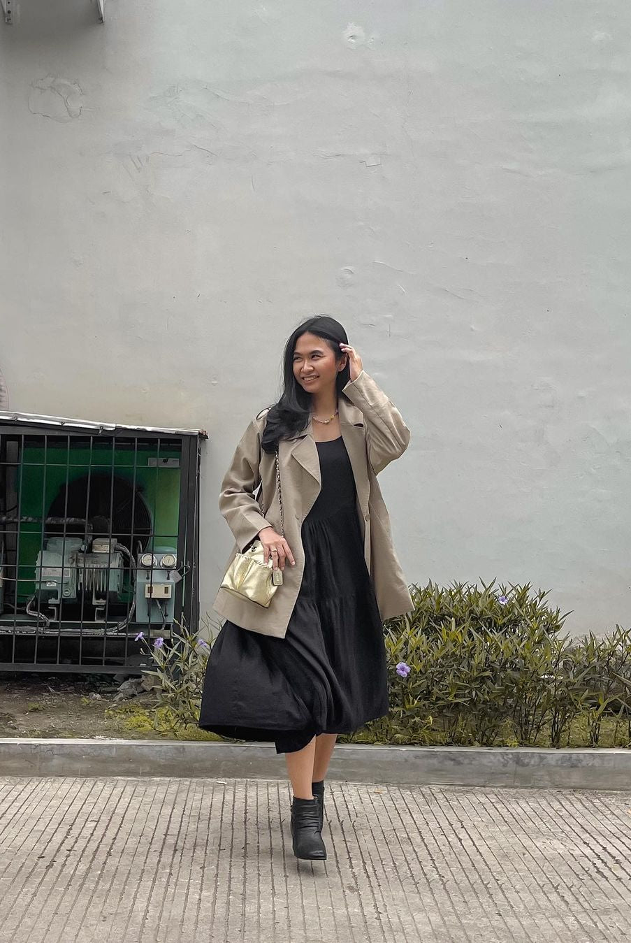 Blazer Casual Wanita Juro Big Tailored Jacket - Styling by Irin