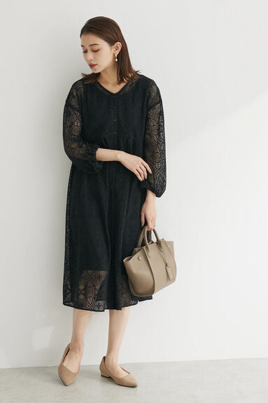 Dress Renda Uruwashi SET Lace Dress with Inner Bobo Tokyo