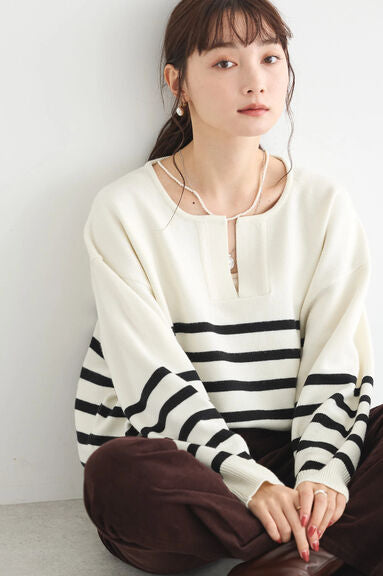 Tema Knit Pullover - Bobo Tokyo