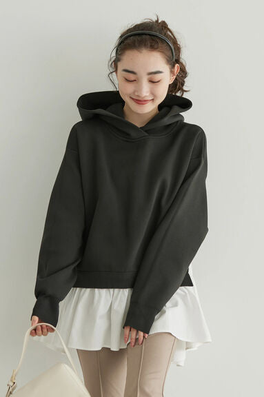 Sweater Hoodie Wanita Kekinian Agga Light Knit Hoodie Bobo Tokyo