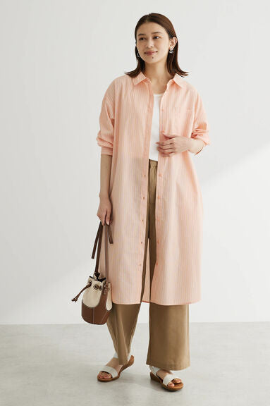 Shirt Dress Seiritsu Mid-length Shirt Dress by Bobo Tokyo
