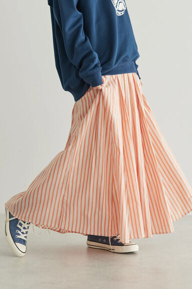 Rok Lebar Sekai Fluffy Gather Skirt Bobo Tokyo