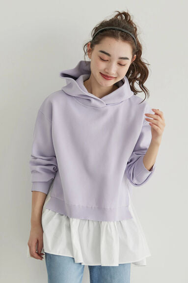 Sweater Hoodie Wanita Kekinian Agga Light Knit Hoodie Bobo Tokyo