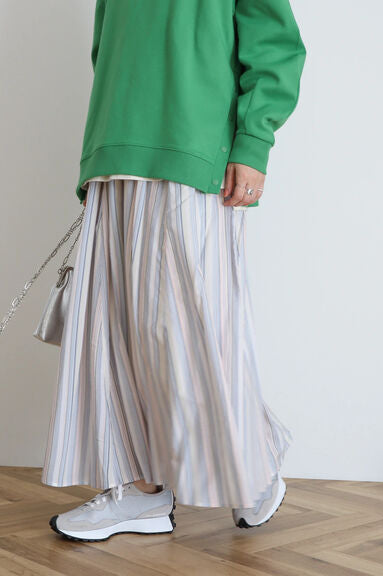 Rok Lebar Sekai Fluffy Gather Skirt Bobo Tokyo