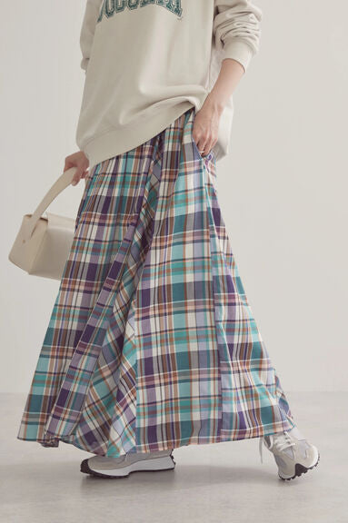 Rok Lebar Sekai Fluffy Gather Skirt Bobo Tokyo