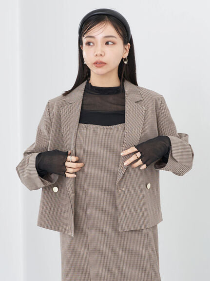 Blazer Pendek Wanita Eikyuu Short Tailored Jacket