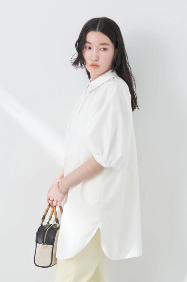 Blouse Lengan Balon Uruwashi Puff Sleeve Tunic Blouse