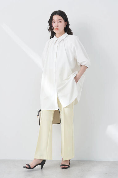 Blouse Lengan Balon Uruwashi Puff Sleeve Tunic Blouse