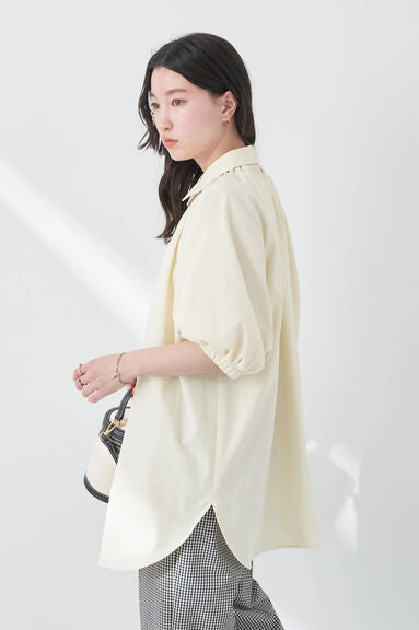 Blouse Lengan Balon Uruwashi Puff Sleeve Tunic Blouse