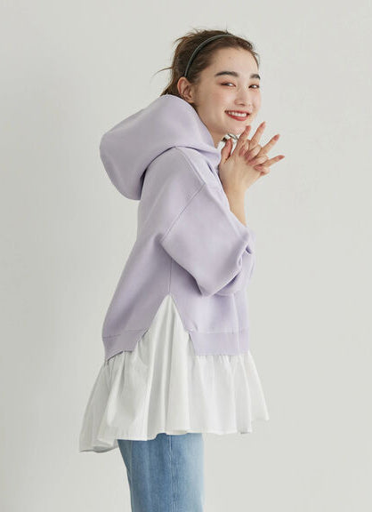 Sweater Hoodie Wanita Kekinian Agga Light Knit Hoodie Bobo Tokyo