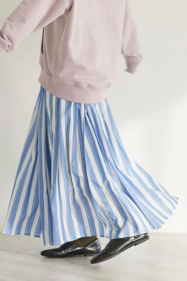 Rok Lebar Sekai Fluffy Gather Skirt Bobo Tokyo