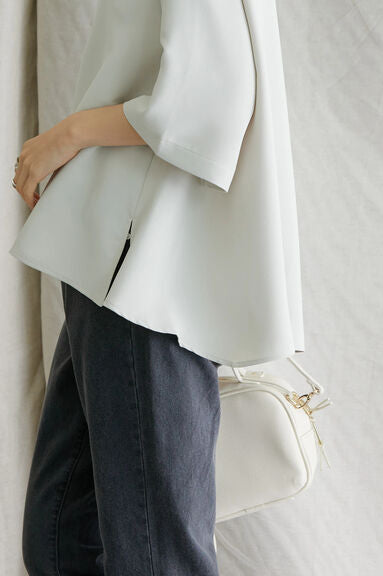 Blouse Wanita Kekinian Sarax Side Slit Blouse