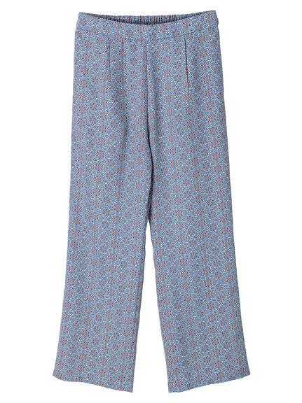 Celana Motif Kariya Moroccan Pattern Easy Pants