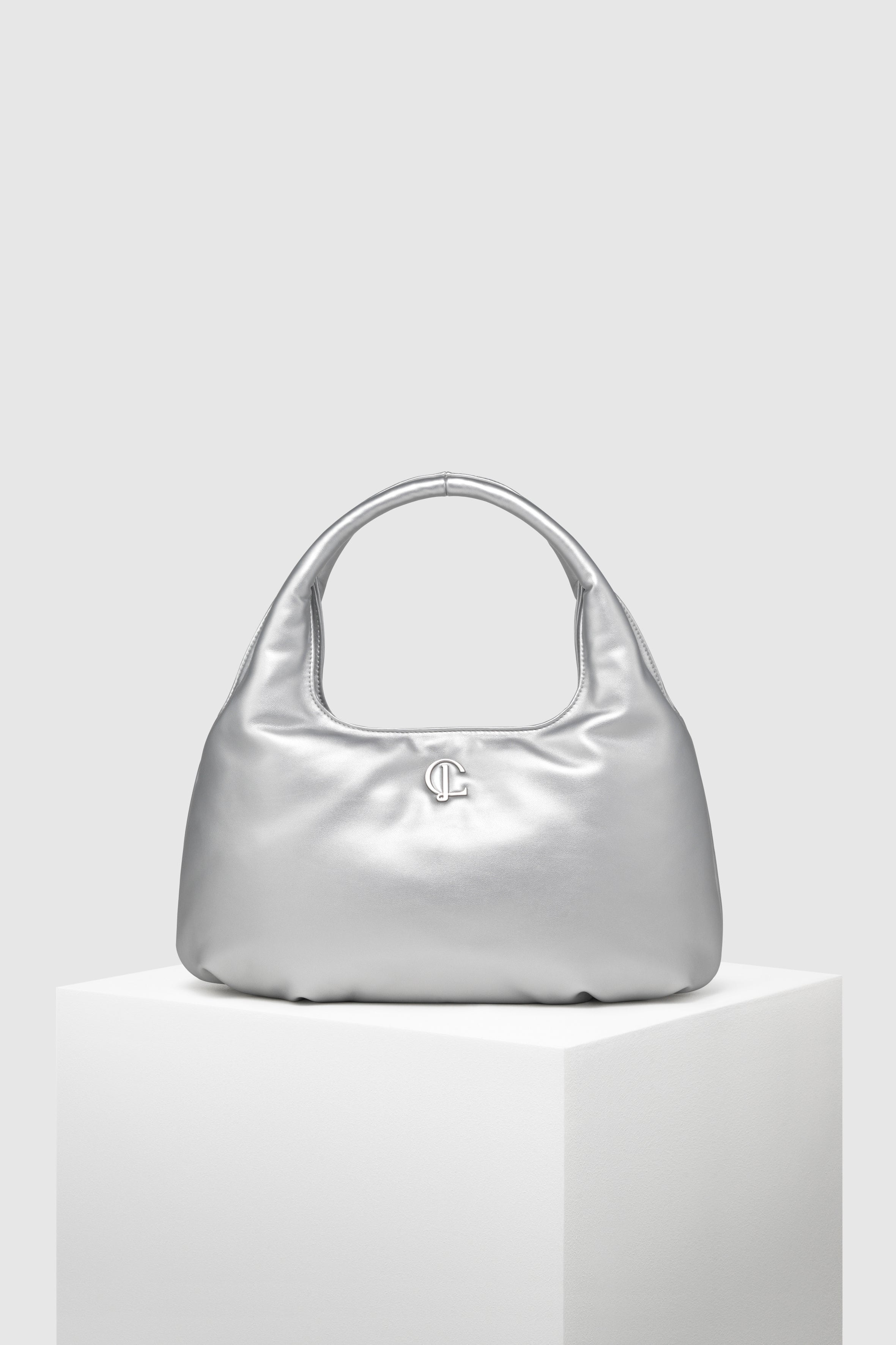 Carlyn Bag Korea - Jelly - Silver: "Silver Jelly Bag"