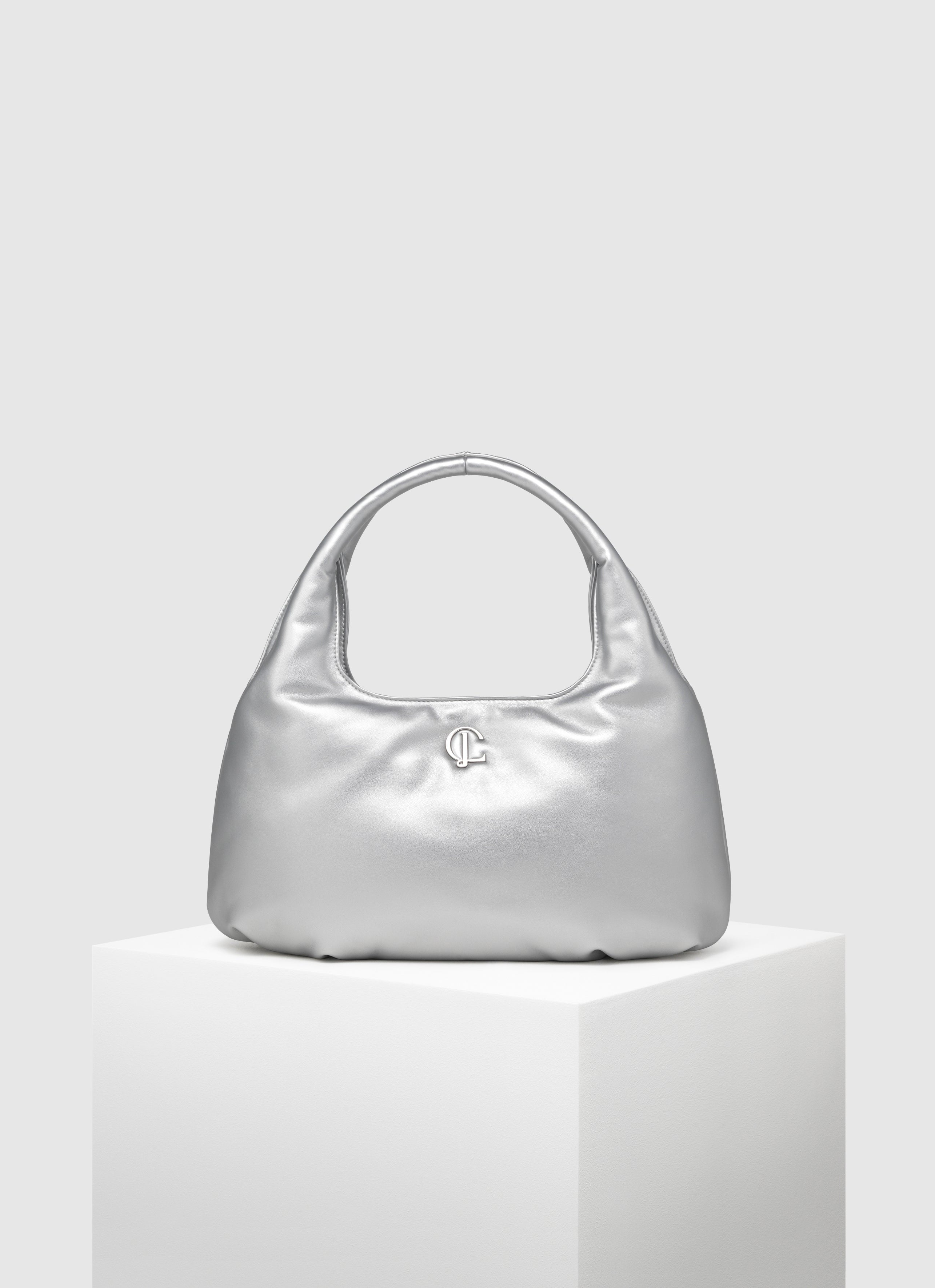 Carlyn Bag Korea - Jelly - Silver: "Silver Jelly Bag"