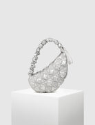 Carlyn Bag Korea - Cozy Glaze - Silver: "Silver Cozy Glaze Bag"