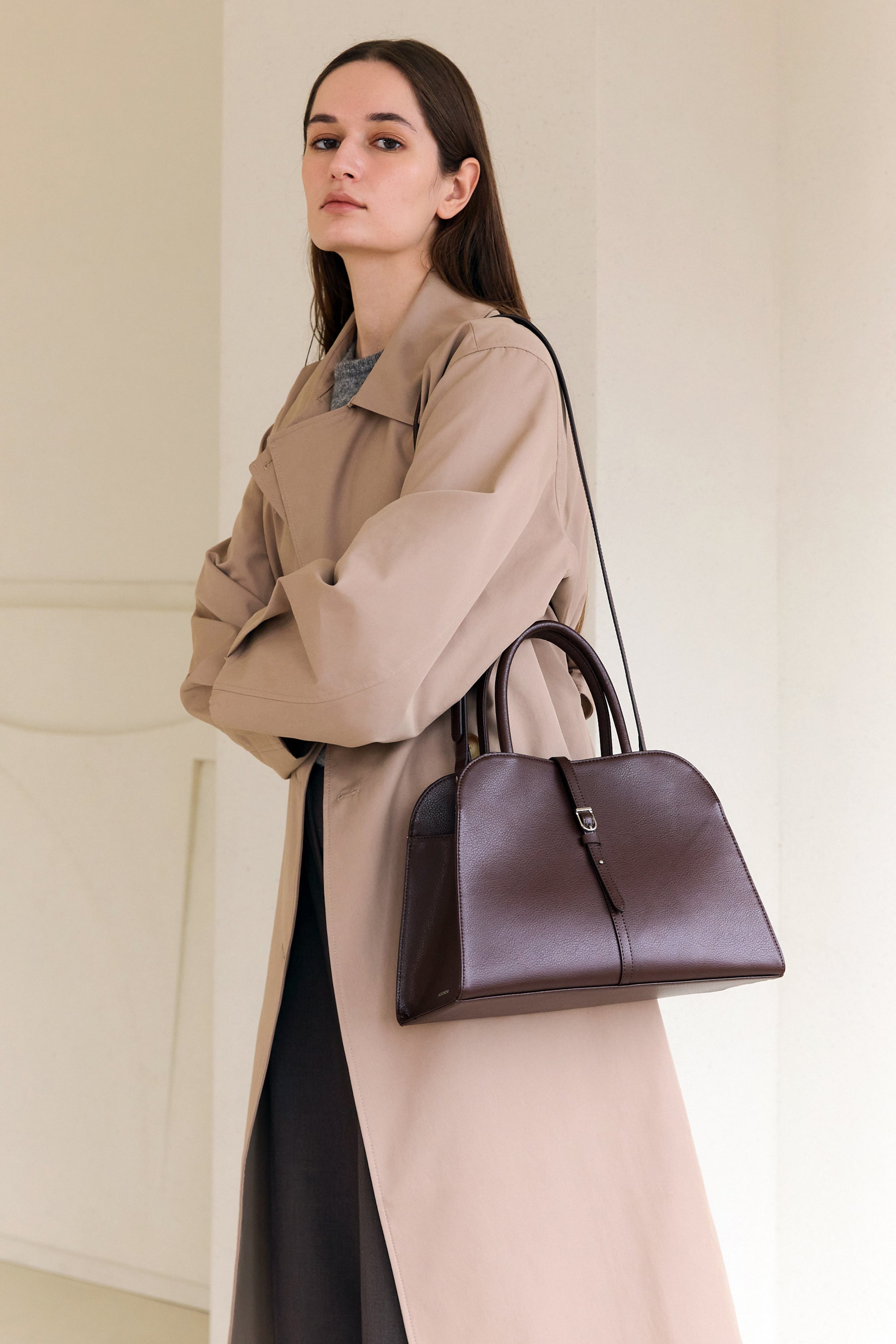 Jual Tas Korea Wanita Branded & Ori - Blanc - Black - MONOROW