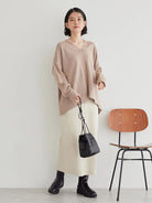 Madoka Knit Tight Skirt - Bobo Tokyo