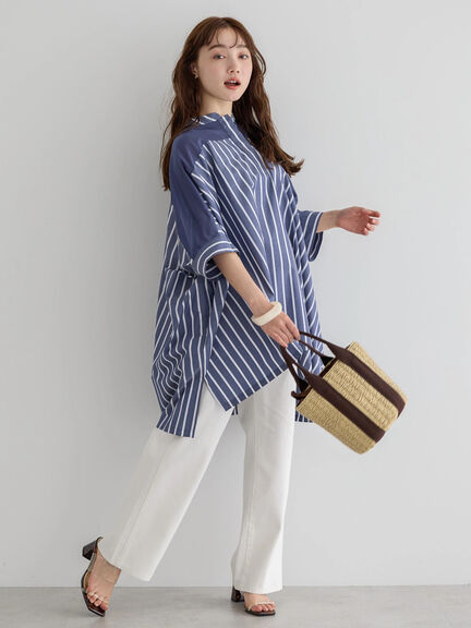 Kuba Poncho Shirt Tunic - Bobo Tokyo