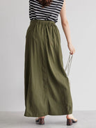 Morito Linen Skirt - Bobo Tokyo