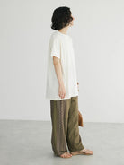 Araki Indian Cotton Blend Pants - Bobo Tokyo