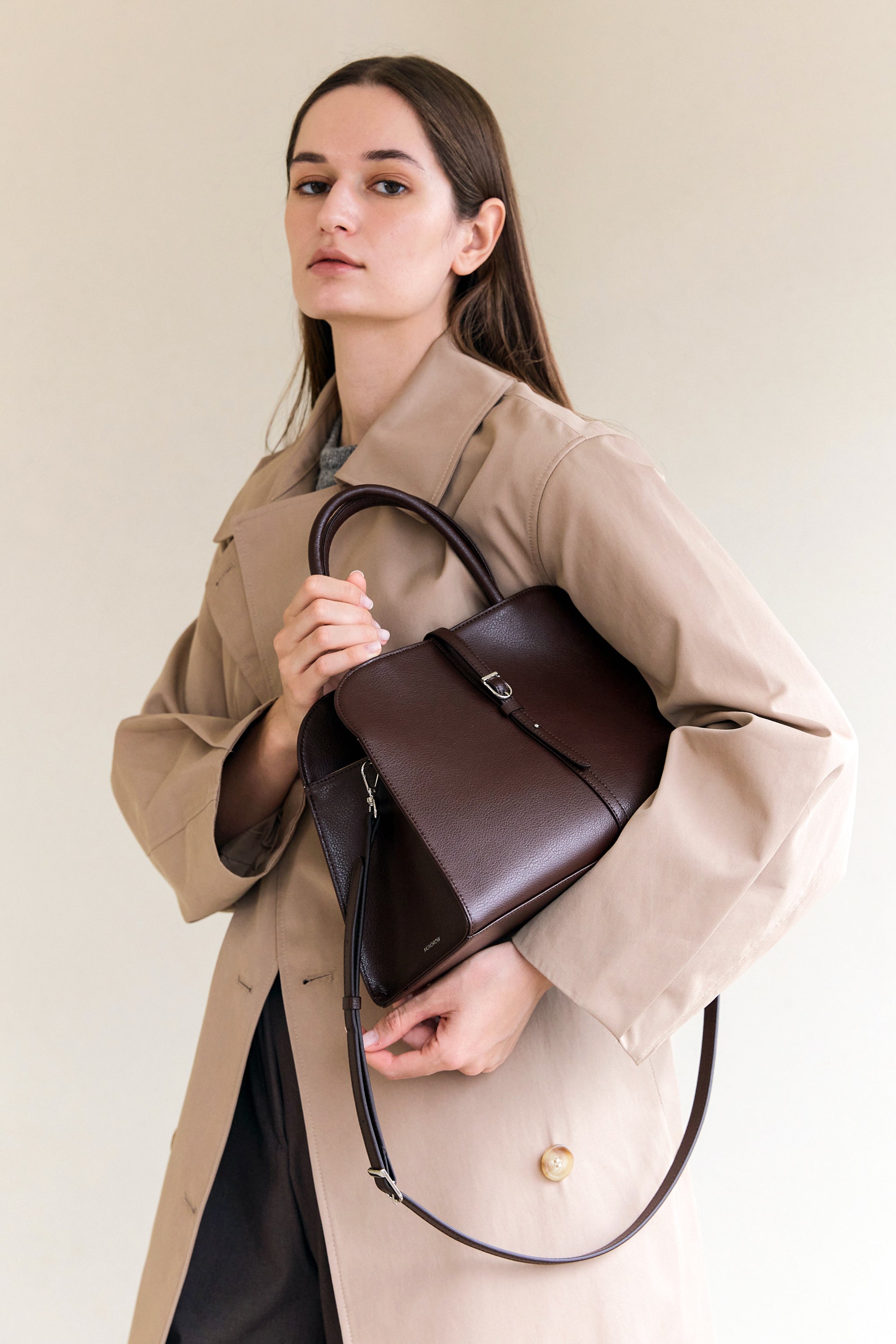 Jual Tas Korea Wanita Branded & Ori - Blanc - Black - MONOROW