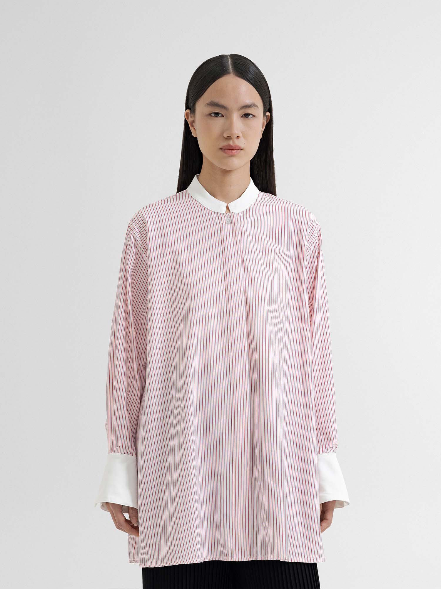 Myra Shirt - Stripe Beige - BOWN