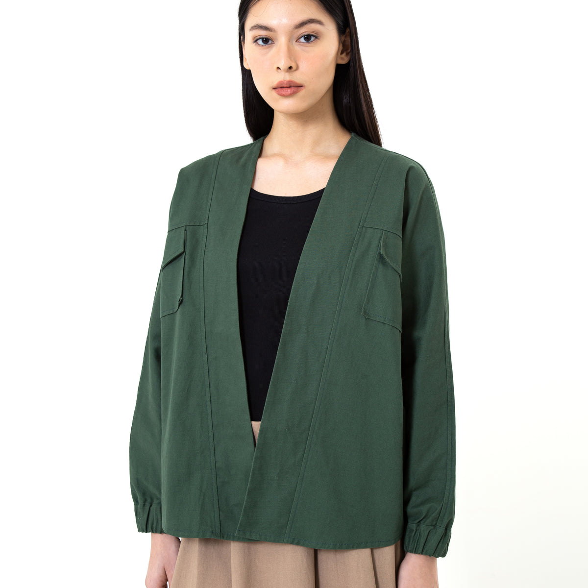 Jual Outer Wanita - Aubre Shacket - BOWN – Bobo Tokyo