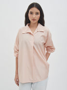 Venn Blouse - Peach - Velvet at Bobo