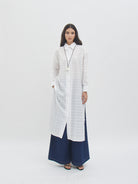 Zakia Embroidery Shirt Dress - White - Velvet at Bobo