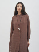 Padma Sheer Tunic - Brown - Velvet at Bobo