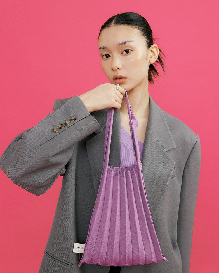 PLEATS MAMA 正規品関税込み MINI STUDIO BAG MOCHA PLEATSMAMA - BOBO TOKYO – Bobo Tokyo