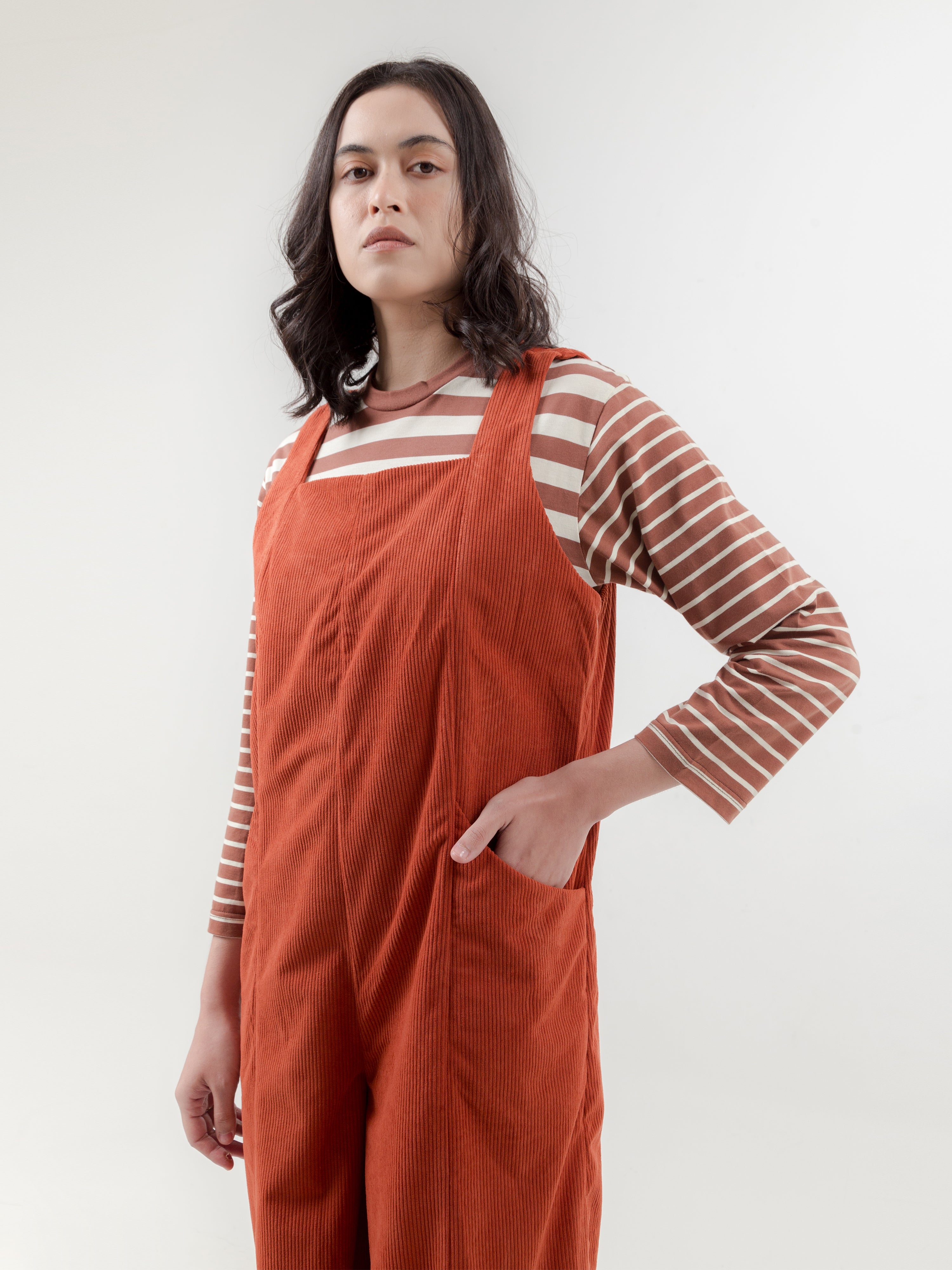 clane CORDUROY JUMPSUIT CLANE CORDUROY JUMPSUIT size2 David Walnut