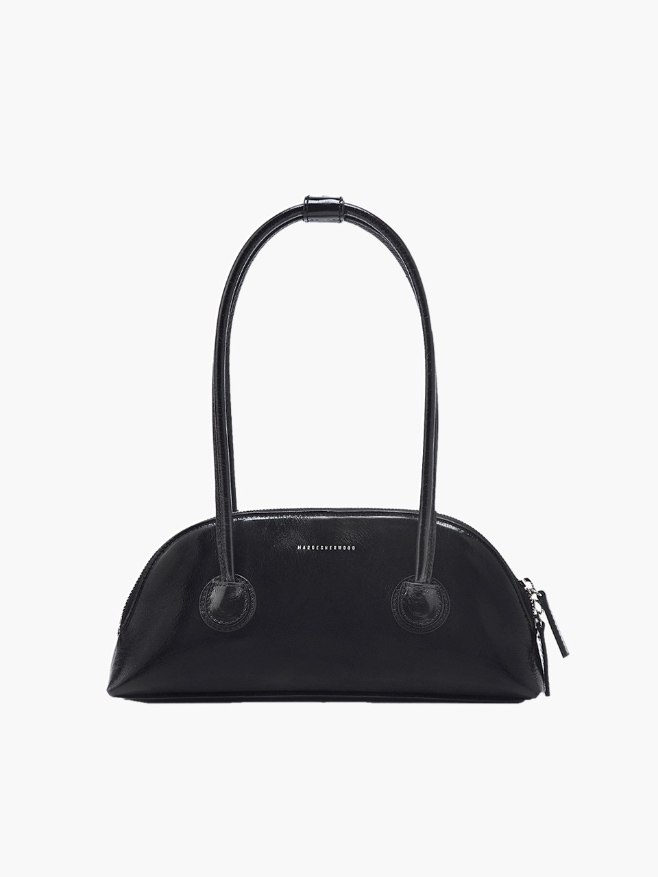 ☆MARGE SHERWOOD☆ BESSETTE SHOULDERblack crinkle Tas Wanita Margesherwood Original - Bessette Shoulder