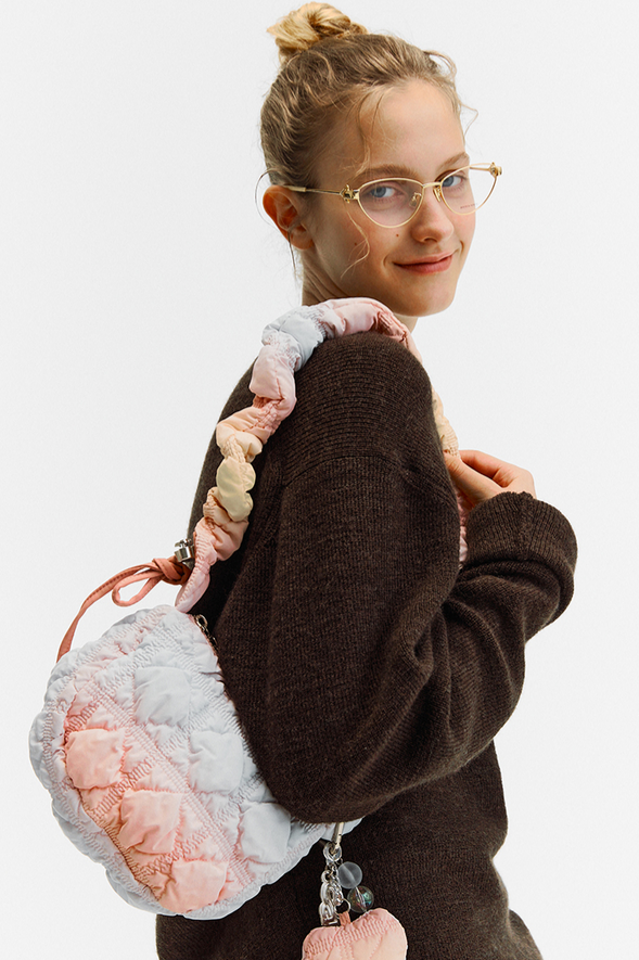 ★CARLYN★送料・関税込★Poing Hologram&Cotton candy Bag Carlyn - POING COTTON CANDY - Bobo Tokyo