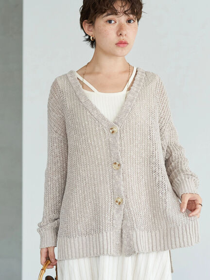 Cardigan Rajut Panjang Sapphire Knit Cardigan