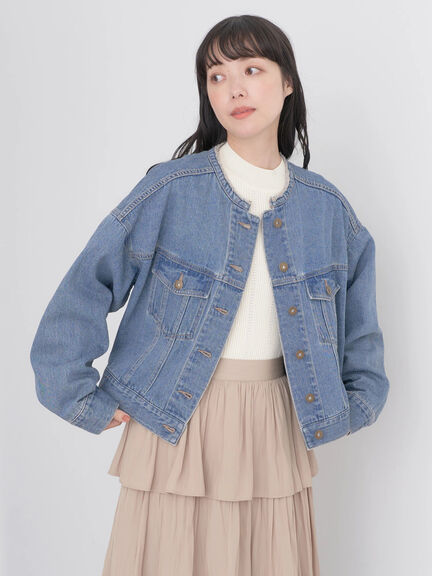 Jaket Jeans Wanita Enishi G Jean Jacket