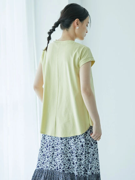 Blouse wanita kekinian Matsuyama French Short Sleeve