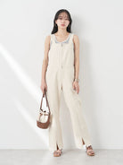 Celana Jumpsuit Wanita Misaru Denim Overalls - Bobo Tokyo