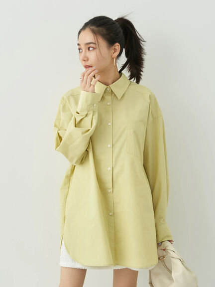 Kemeja Oversize Wanita Okii Boys-like Shirt Bobo Tokyo