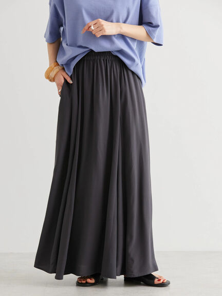 Rok Flare Hibiki Gathered Flare Skirt Bobo Tokyo