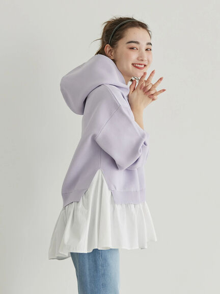 Sweater Hoodie Wanita Kekinian Agga Light Knit Hoodie Bobo Tokyo