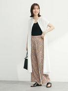 Celana Motif Kariya Moroccan Pattern Easy Pants