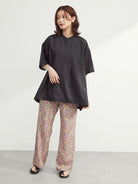 Celana Motif Kariya Moroccan Pattern Easy Pants