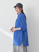 Boyfriend shirt Kazari Sheer Shirt