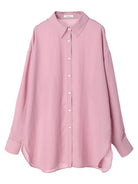 Boyfriend shirt Kanso Sheer Shirt