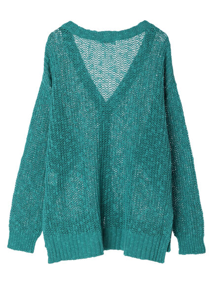 Cardigan Rajut Panjang Sapphire Knit Cardigan