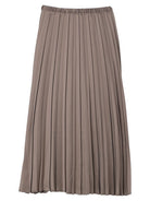 Masumi Satin Pleated Skirt - Bobo Tokyo